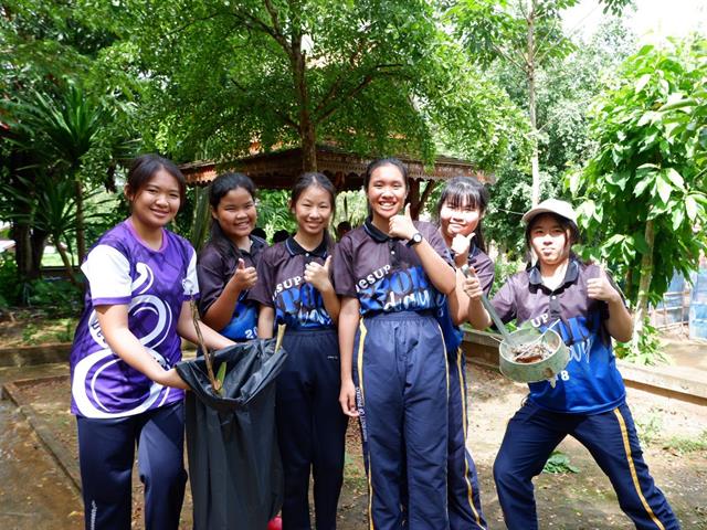 โรงเรียนสาธิตม.พะเยา,ดำเนินกิจกรรมจิตอาสาเรียนรู้วิถีชุมชน,ประจำปี,2562