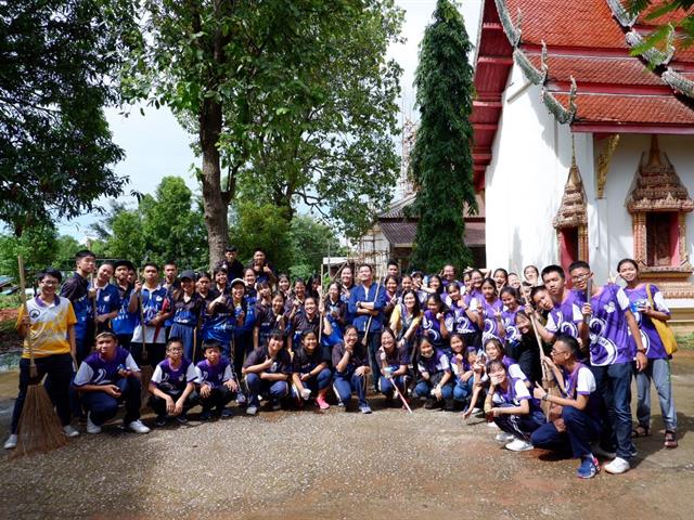 โรงเรียนสาธิตม.พะเยา,ดำเนินกิจกรรมจิตอาสาเรียนรู้วิถีชุมชน,ประจำปี,2562