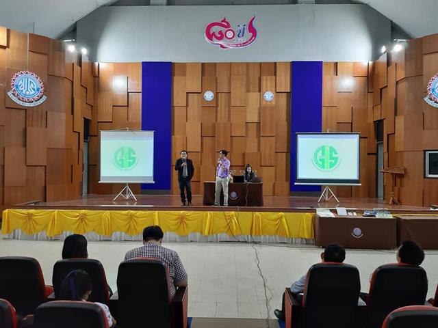 สาขาวิชาภูมิสารสนเทศศาสตร์,คณะเทคโนโลยีสารสนเทศและการสื่อสาร,มหาวิทยาลัยพะเยา,ลงพื้นที่แนะแนวหลักสูตร,เพื่อเผยแพร่และประชาสัมพันธ์ข้อมูลการเรียนการสอนและหลักสูตร,ณ,โรงเรียนพะเยาพิทยาคม,จังหวัดพะเยา,