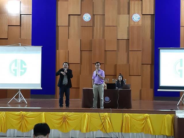 สาขาวิชาภูมิสารสนเทศศาสตร์,คณะเทคโนโลยีสารสนเทศและการสื่อสาร,มหาวิทยาลัยพะเยา,ลงพื้นที่แนะแนวหลักสูตร,เพื่อเผยแพร่และประชาสัมพันธ์ข้อมูลการเรียนการสอนและหลักสูตร,ณ,โรงเรียนพะเยาพิทยาคม,จังหวัดพะเยา,