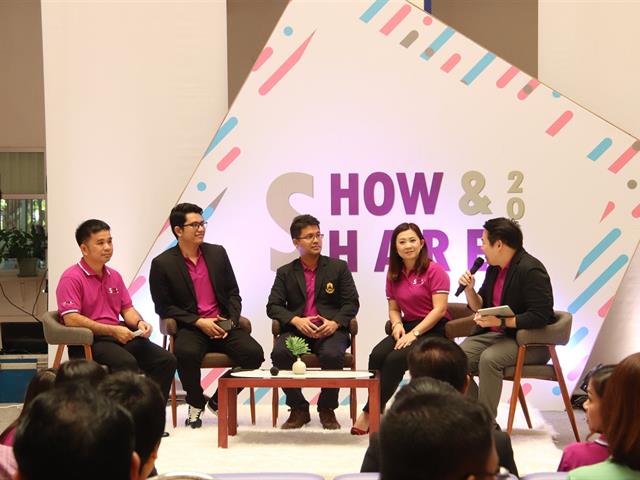 กองกิจการนิสิต,เข้าร่วมกิจกรรม,SHOW,&,SHARE,UP-KM,2019,ครั้งที่,1