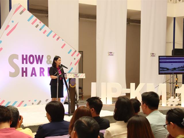 กองกิจการนิสิต,เข้าร่วมกิจกรรม,SHOW,&,SHARE,UP-KM,2019,ครั้งที่,1