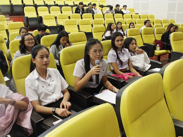 สาขาวิชาการเงินและการธนาคาร,MIS,ร่วมมือกับสถาบันฝึกอบรมสมาคมบริษัทหลักทรัพย์ไทย,จัดอบรมโครงการ,“ความรู้เกี่ยวกับตลาดทุน”