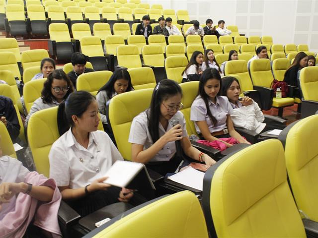 สาขาวิชาการเงินและการธนาคาร,MIS,ร่วมมือกับสถาบันฝึกอบรมสมาคมบริษัทหลักทรัพย์ไทย,จัดอบรมโครงการ,“ความรู้เกี่ยวกับตลาดทุน”