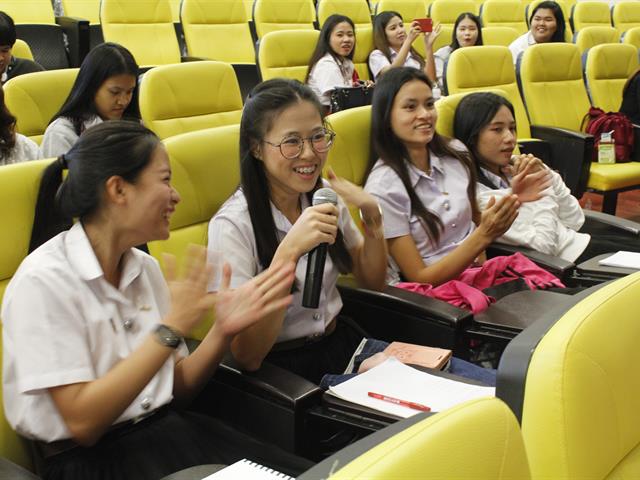 สาขาวิชาการเงินและการธนาคาร,MIS,ร่วมมือกับสถาบันฝึกอบรมสมาคมบริษัทหลักทรัพย์ไทย,จัดอบรมโครงการ,“ความรู้เกี่ยวกับตลาดทุน”