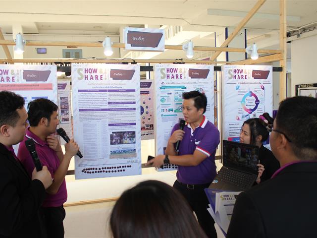 ศูนย์บรรณสารและการเรียนรู้,เข้าร่วมกิจกรรม,SHOW,&,SHARE,UP-KM,2019,ครั้งที่,1