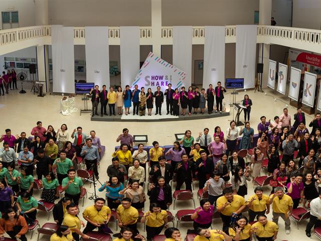 คณะศิลปศาสตร์,เข้าร่วมกิจกรรม,SHOW,&,SHARE,UPKM,2019,ครั้งที่,1