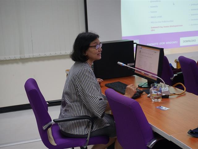 บริการสอนการสืบค้นสารสนเทศออนไลน์และการใช้โปรแกรม,Endnote,สำหรับนิสิตคณะรัฐศาสตร์และสังคมศาสตร์,หลักสูตรรัฐประศาสนศาสตรมหาบัณฑิต