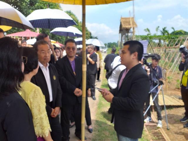 คณะวิศวกรรมศาสตร์นำเสนอระบบ,Smart,Farming,ให้กับรัฐมนตรีว่าการกระทรวงแรงงาน