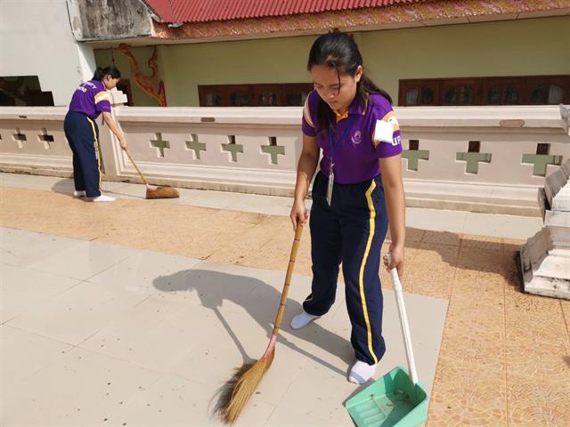 ศูนย์ปฏิบัติการมหาวิทยาลัยพะเยาจิตอาสา,(UPSR),นำนิสิตเข้าร่วมกิจกรรม,Big,Cleaning,Day