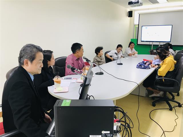 คณะพยาบาลศาสตร์,,ให้การต้อนรับ,คุณโอทานิ,ที่ปรึกษามูลนิธิอีฟ,,และเจ้าหน้าที่มูลนิธิอีฟ,ประเทศญี่ปุ่น