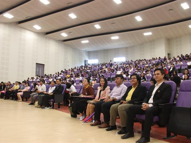 กองกิจการนิสิต,จัดโครงการส่งเสริมคุณธรรมจริยธรรมนิสิต