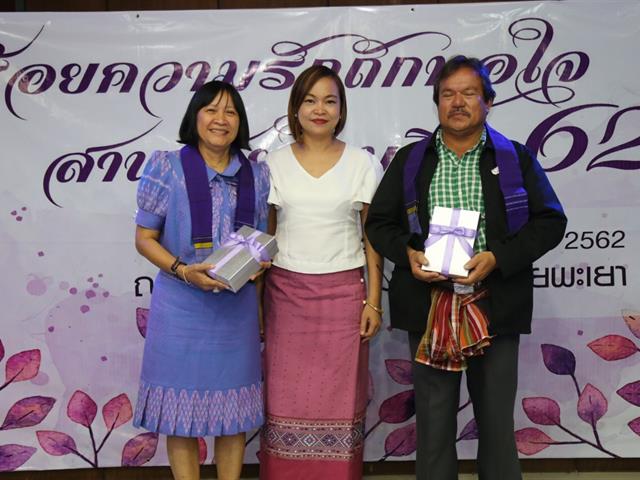เกษียณอายุพนักงานมหาวิทยาลัยพะเยา,ประจำปีงบประมาณ,2562,