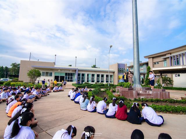 โรงเรียนสาธิตม.พะเยา,ร่วมต้อนรับผู้ดำรงตำแหน่งรักษาการแทนผู้อำนวยการโรงเรียนสาธิตฯ,ท่านใหม่