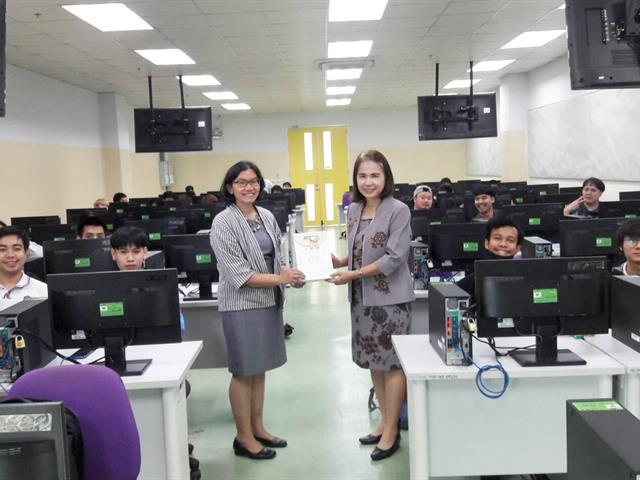 บริการสอนการสืบค้นสารสนเทศออนไลน์และการใช้โปรแกรม,Endnote,เบื้องต้น,ให้กับนิสิตสาขาคอมพิวเตอร์กราฟิก,ชั้นปีที่,3,
