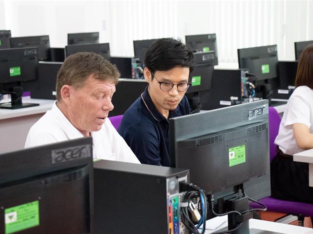 ศูนย์ภาษา,ร่วมกับ,หน่วยบริการวิชาการ,คณะศิลปศาสตร์,จัดโครงการ,,“ภาษาไทยสำหรับชาวต่างชาติ”