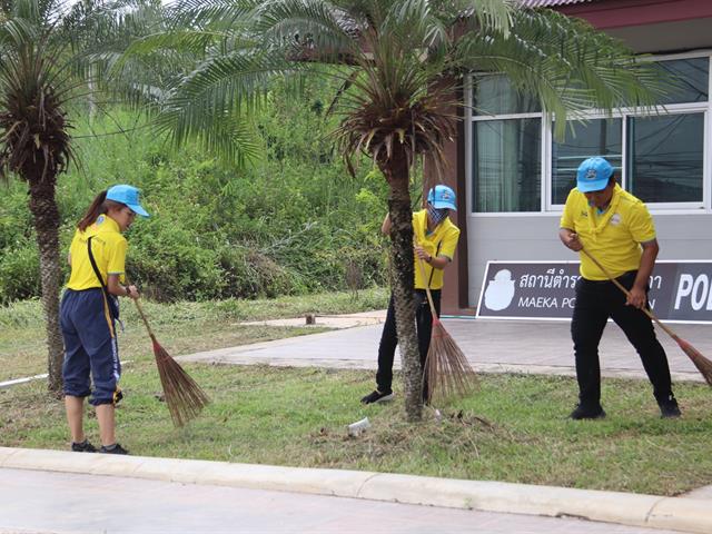 กองกิจการนิสิต,จัดโครงการ,"สร้างจิตอาสาด้วยหัวใจบริการ"