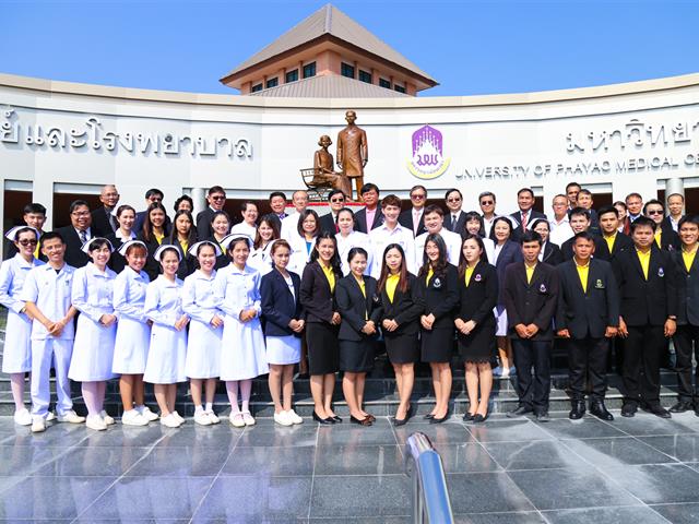 ศูนย์การแพทย์ฯ,ร่วมกับกลุ่มคณะวิชาวิทยาศาสตร์สุขภาพ,จัดพิธีวางพวงมาลาถวายราชสักการะ,เนื่องในวันมหิดล,ประจำปี,2562