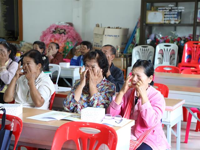 คณะทันตแพทยศาสตร์,มหาวิทยาลัยพะเยา,จัดโครงการเพื่อเสริมสร้างสุขภาพช่องปากแก่ผู้สูงอายุ