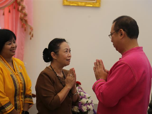 อธิการบดีมหาวิทยาลัยพะเยา,แสดงความยินดีผู้ว่าราชการจังหวัดพะเยา