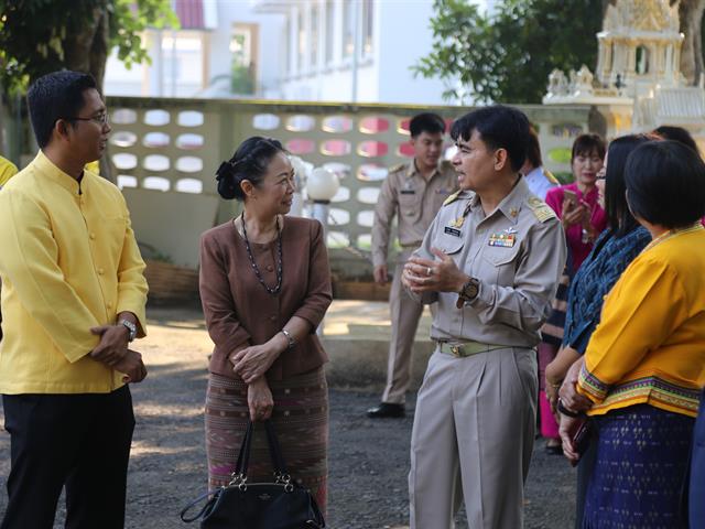 อธิการบดีมหาวิทยาลัยพะเยา,แสดงความยินดีผู้ว่าราชการจังหวัดพะเยา