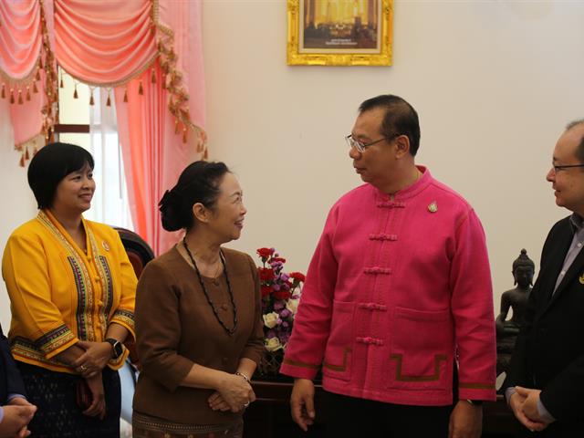 อธิการบดีมหาวิทยาลัยพะเยา,แสดงความยินดีผู้ว่าราชการจังหวัดพะเยา