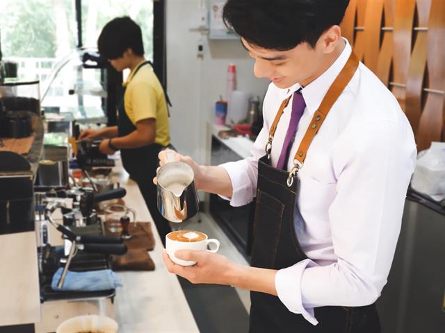 ร้านกาแฟ,ม.พะเยา,นำร่องลดใช้พลาสติกในมหาวิทยาลัย