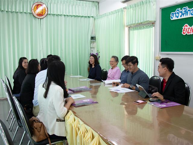 คณะผู้บริหารคณะศิลปศาสตร์,เข้าพบและร่วมหารือกับผู้บริหารวิทยาลัยเทคนิคพะเยา,เพื่อออกแบบหลักสูตร,โครงการบัณฑิตพันธุ์ใหม่
