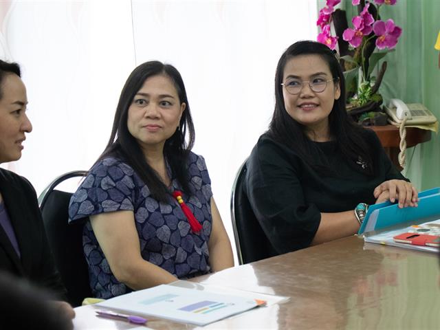 คณะผู้บริหารคณะศิลปศาสตร์,เข้าพบและร่วมหารือกับผู้บริหารวิทยาลัยเทคนิคพะเยา,เพื่อออกแบบหลักสูตร,โครงการบัณฑิตพันธุ์ใหม่