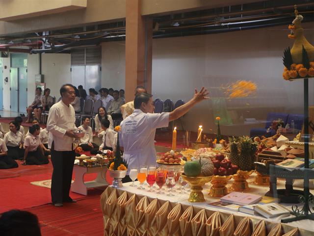 สาขาวิชาการแพทย์แผนไทยประยุกต์,คณะแพทยศาสตร์,มหาวิทยาลัยพะเยา,ได้ดำเนินการจัดโครงการไหว้ครูแพทย์แผนไทย