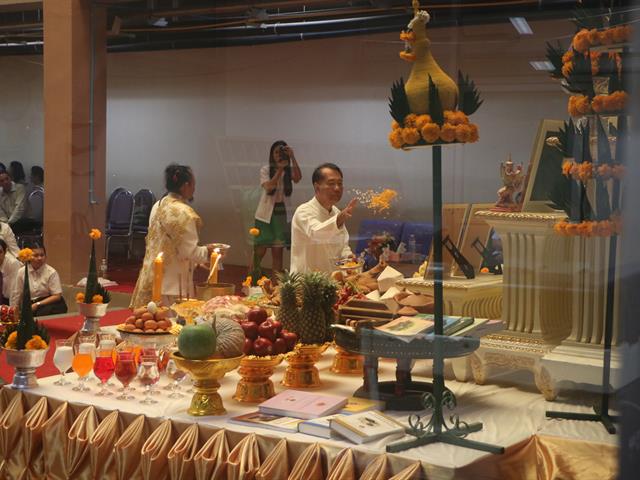 สาขาวิชาการแพทย์แผนไทยประยุกต์,คณะแพทยศาสตร์,มหาวิทยาลัยพะเยา,ได้ดำเนินการจัดโครงการไหว้ครูแพทย์แผนไทย