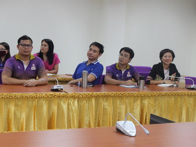 ยินดีต้อนรับผู้อำนวยการศูนย์บรรณสารและการเรียนรู้,
