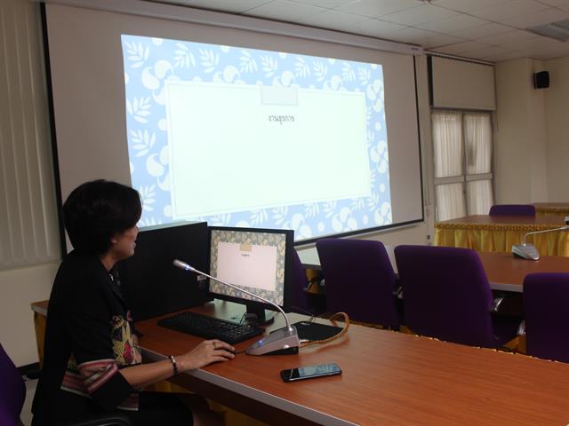 ยินดีต้อนรับผู้อำนวยการศูนย์บรรณสารและการเรียนรู้,