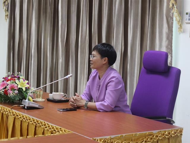ยินดีต้อนรับผู้อำนวยการศูนย์บรรณสารและการเรียนรู้,