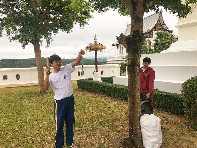 คณะรัฐศาสตร์และสังคมศาสตร์,มหาวิทยาลัยพะเยา,ร่วมประเพณีตักบาตรเทโวโรหณะ,เนื่องในวันมหาปวารณาออกพรรษา,ประจำปี,2562