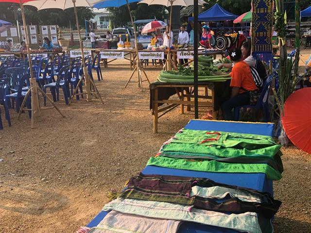 สาขาวิชาการตลาด,คณะวิทยาการจัดการและสารสนเทศศาสตร์,ลงพื้นที่ดำเนินโครงการทำนุบำรุงศิลปวัฒนธรรม,กลุ่มผ้าทอผู้สูงอายุวัดดอนไชย,ณ,ตำบลหนองหล่ม,อำเภอดอกคำใต้,จังหวัดพะเยา