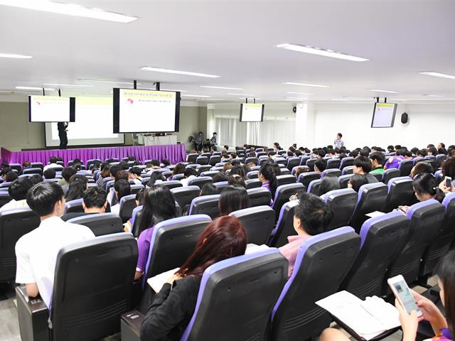 สาขาวิชาการตลาด,คณะวิทยาการจัดการและสารสนเทศศาสตร์,จัดสัมมนาในหัวข้อ,“ไม่อยากแก่ก่อนรวย,ต้องรีบวางแผนการเงิน”