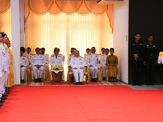 มหาวิทยาลัยพะเยา,วางพวงมาลา,และถวายบังคม,เนื่องในวันคล้ายวันสวรรคตในหลวงรัชกาลที่,9