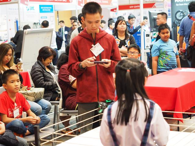 นักเรียนโรงเรียนสาธิตม.พะเยา,เข้าร่วมการแข่งขันหุ่นยนต์,Asia,Didac,Robotic,Competition,2019