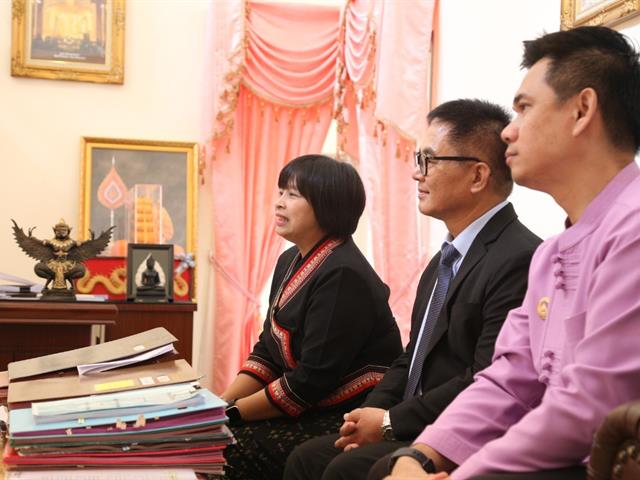 มหาวิทยาลัยพะเยาแสดงความยินดี,ผู้ว่าราชการจังหวัดพะเยา,