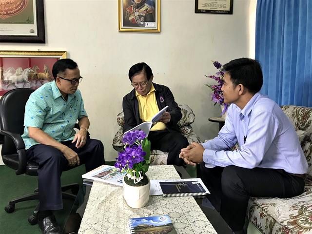 คณะวิทยาศาสตร์,เข้าพบท่านจุฬาสินี,โรจนคุณกำจร,นายกเทศมนตรีเมืองพะเยา