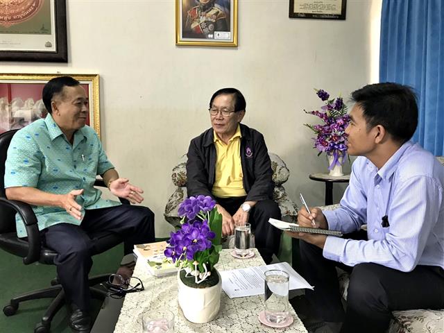 คณะวิทยาศาสตร์,เข้าพบท่านจุฬาสินี,โรจนคุณกำจร,นายกเทศมนตรีเมืองพะเยา