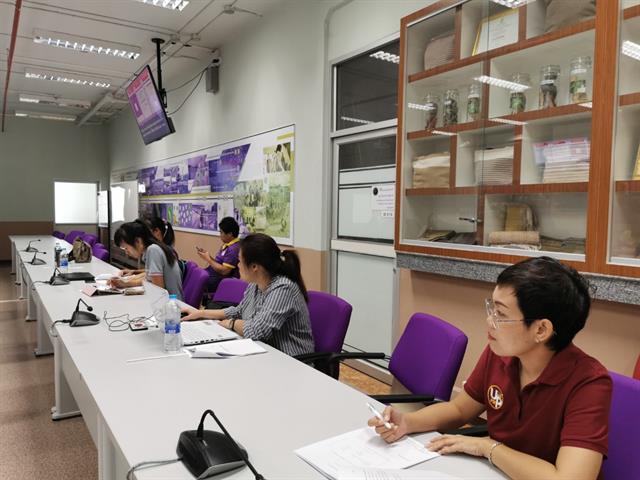 คณะวิทยาศาสตร์,หน่วยงานนโยบายและแผน,จัดและประชุมเพื่อชี้แจงการดำเนินโครงการ,และอบรมการกรอกข้อมูลระบบบริหารจัดการงานแผนและงบประมาณ