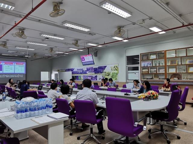 คณะวิทยาศาสตร์,หน่วยงานนโยบายและแผน,จัดและประชุมเพื่อชี้แจงการดำเนินโครงการ,และอบรมการกรอกข้อมูลระบบบริหารจัดการงานแผนและงบประมาณ