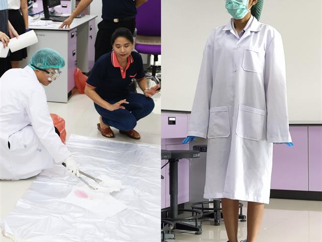 คณะวิทยาศาสตร์การแพทย์จัดโครงการอบรมการจัดการความปลอดภัยในห้องปฏิบัติการวิทยาศาสตร์ให้แก่นิสิตและบุคลากร