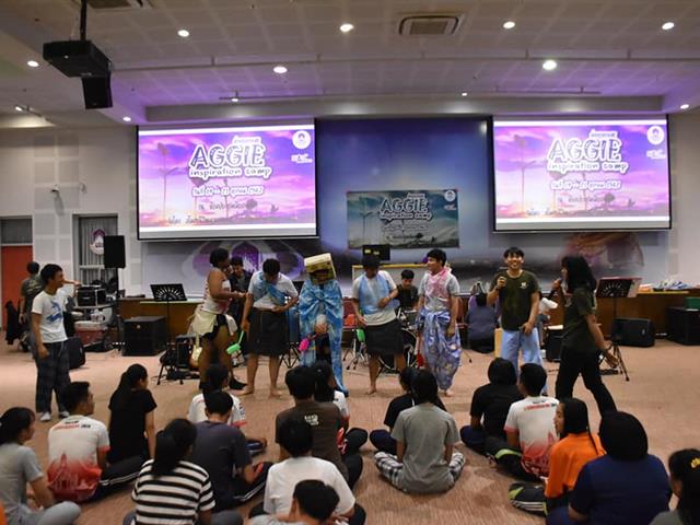 สโมสรนิสิตคณะเกษตรศาสตร์และทรัพยากรธรรมชาติ,ม.พะเยา,จัดโครงการยุวเกษตร,Aggie,Inspiration,Camp