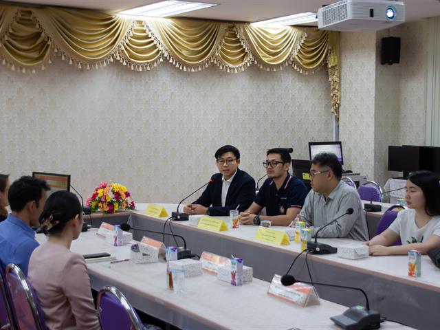 คณะศิลปศาสตร์,ให้การต้อนรับคณะผู้ศึกษาดูงานจากคณะวิศวกรรมศาสตร์,มหาวิทยาลัยพะเยา