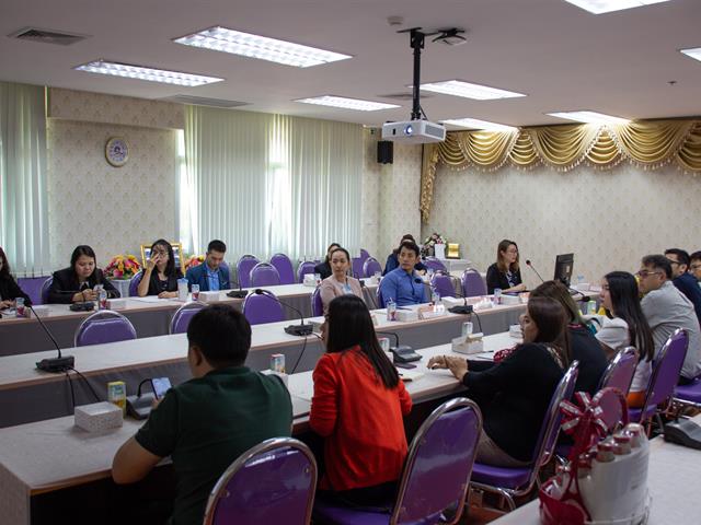 คณะศิลปศาสตร์,ให้การต้อนรับคณะผู้ศึกษาดูงานจากคณะวิศวกรรมศาสตร์,มหาวิทยาลัยพะเยา