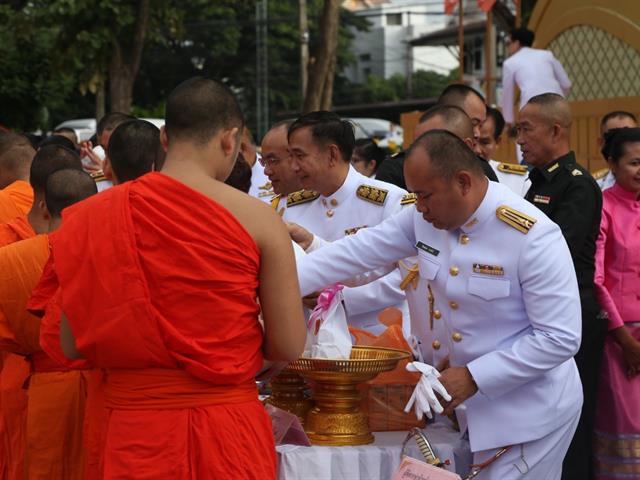 มหาวิทยาลัยพะเยาเข้าร่วมพิธีบำเพ็ญกุศล,วางพวงมาลาและถวายบังคม,น้อมรำลึกในพระมหากรุณาธิคุณ,เนื่องในวันปิยมหาราช,ประจำปี,2562