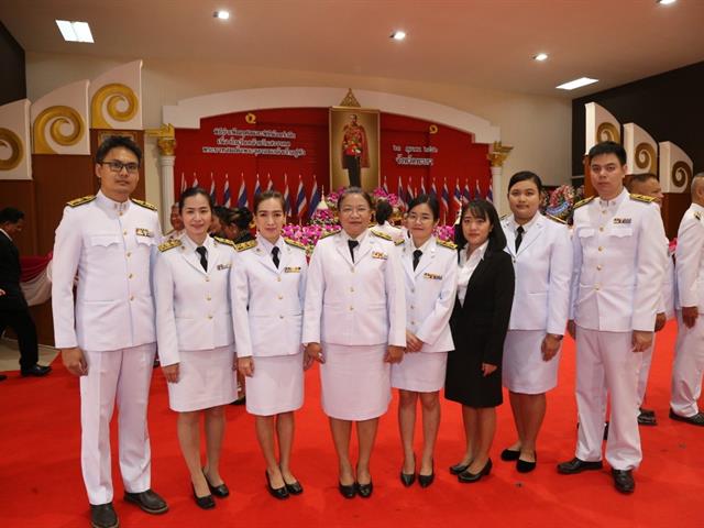 มหาวิทยาลัยพะเยาเข้าร่วมพิธีบำเพ็ญกุศล,วางพวงมาลาและถวายบังคม,น้อมรำลึกในพระมหากรุณาธิคุณ,เนื่องในวันปิยมหาราช,ประจำปี,2562
